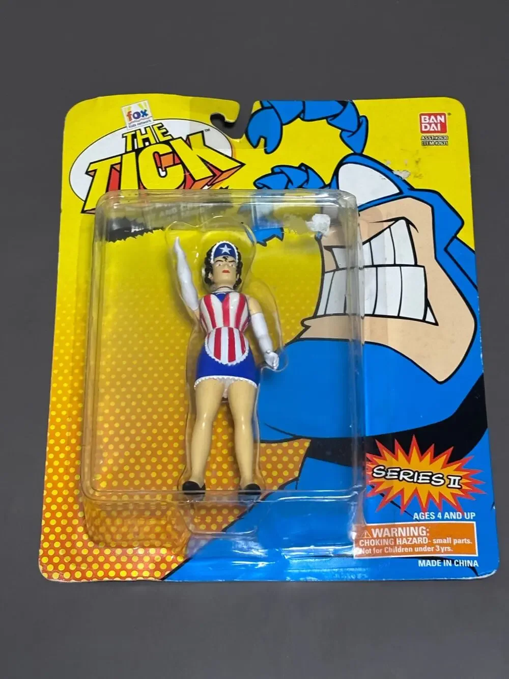 Vintage THE TICK Series II 1995 Bandai Twist Chop American MaidAction Figure New